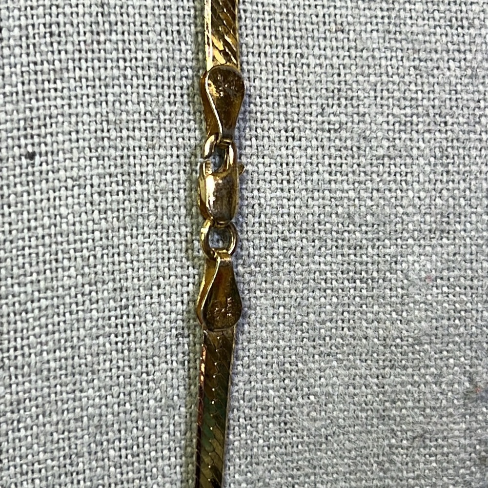 MBC 925 Gold Necklace made in Italy - Picture 4 of 4